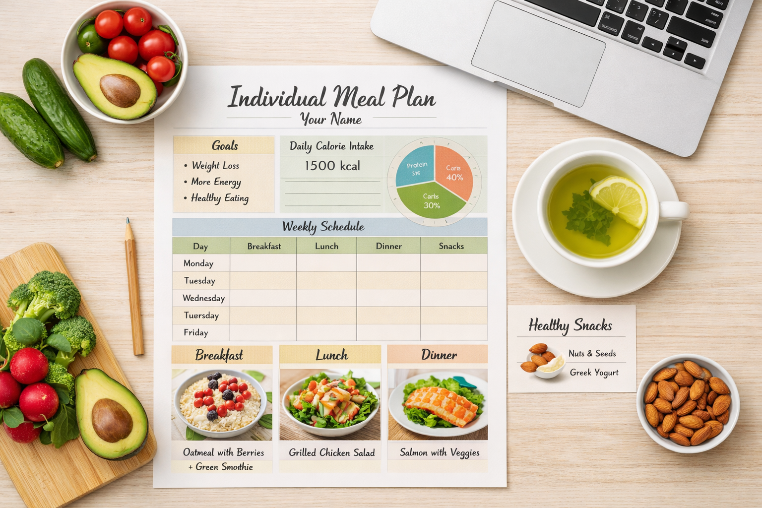 Individuelle Ernährungspläne